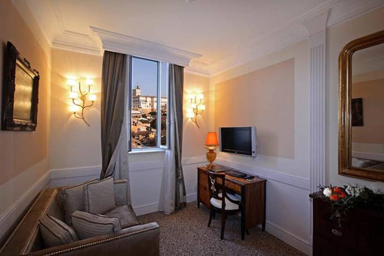 Standard doppelzimmer zur einzelnutzung Boutique Hotel Trevi Rom Standard doppelzimmer zur einzelnutzung Boutique Hotel Trevi Rom